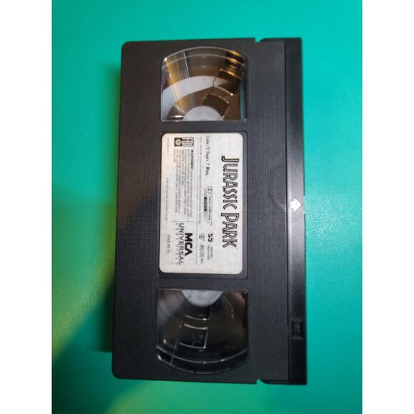 VHS - Jurassic Park 1993 PG-13 - Picture 3 of 3